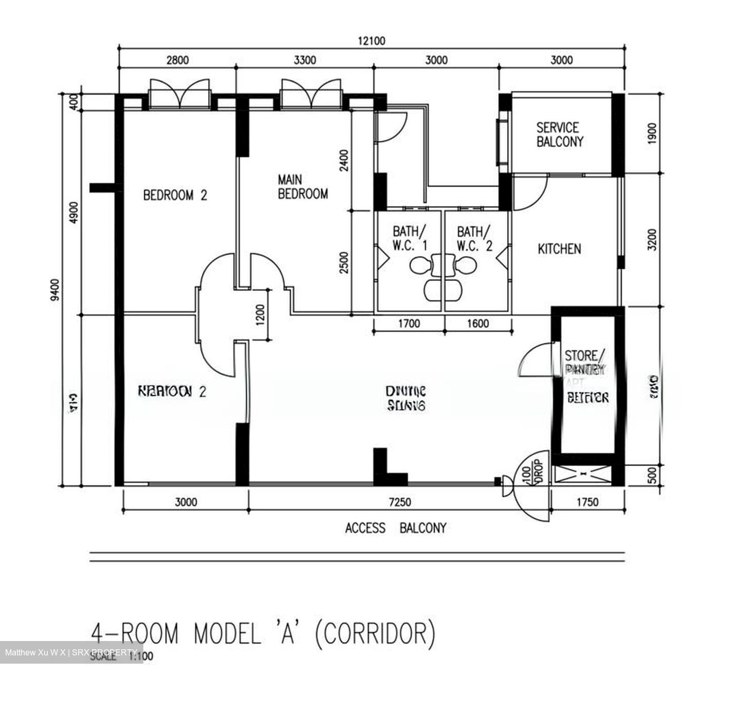 Blk 112 Rivervale Court (Sengkang), HDB 4 Rooms #580697291